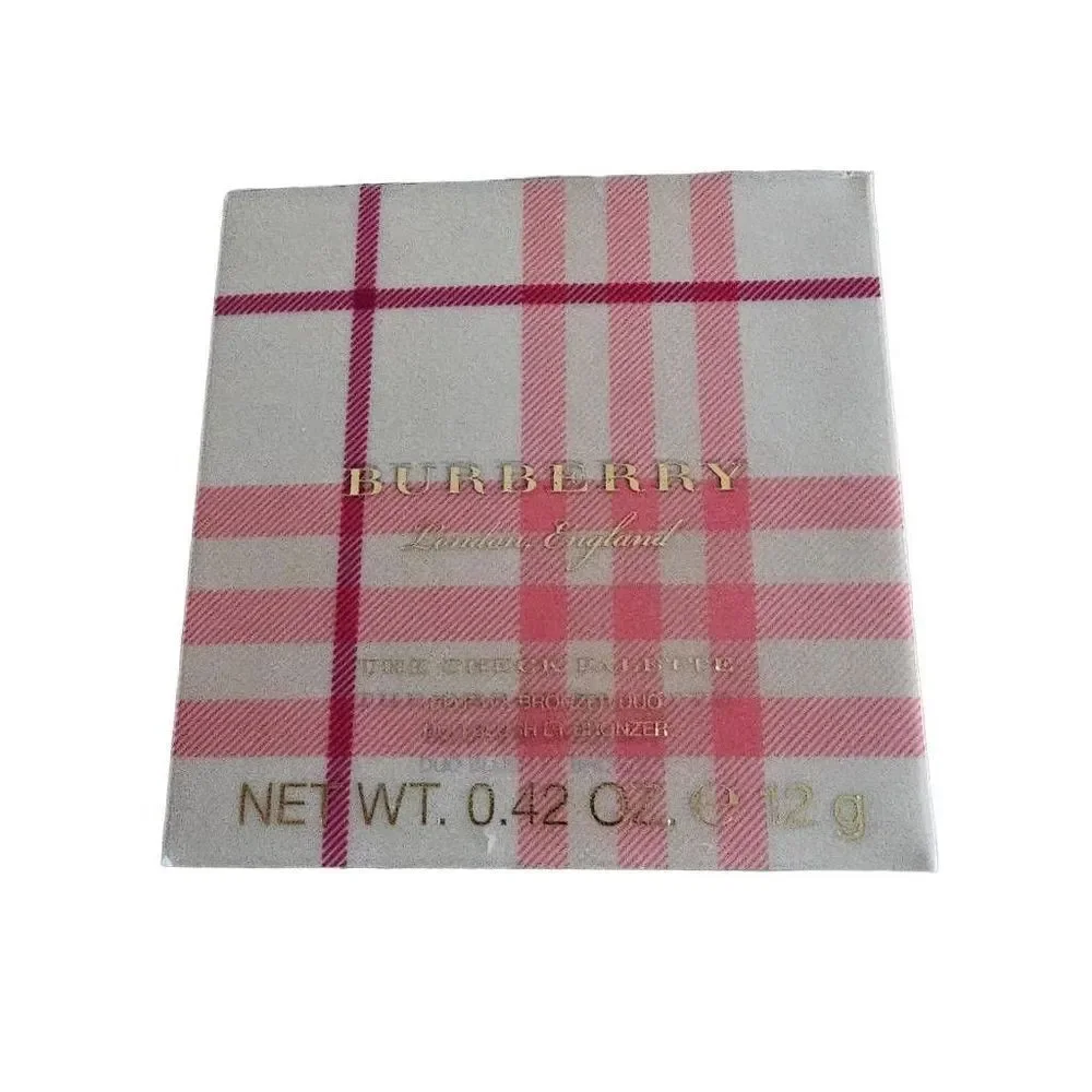 Burberry the check pallette blush & bronzer Duo NIB